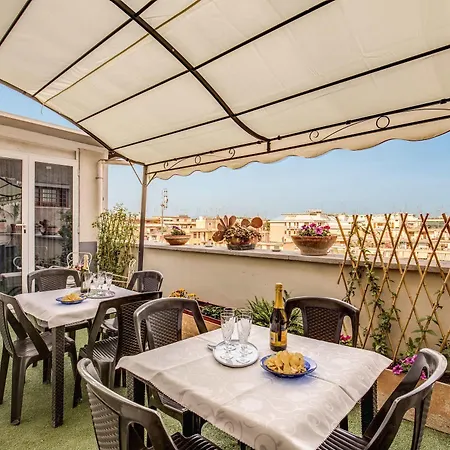 Oda ve Kahvaltı Piramide Terrace Roma