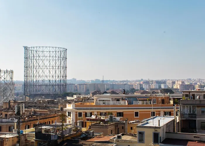 Oda ve Kahvaltı Piramide Terrace Roma